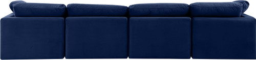 Indulge - Velvet 4 Seat Modular Sofa