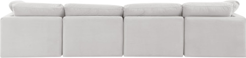 Indulge - Velvet 4 Seat Modular Sofa