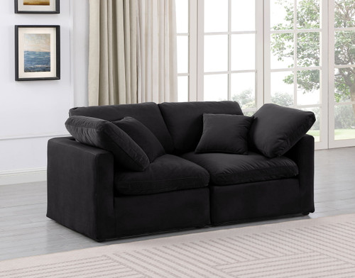 Indulge - Velvet 2 Seat Modular Sofa