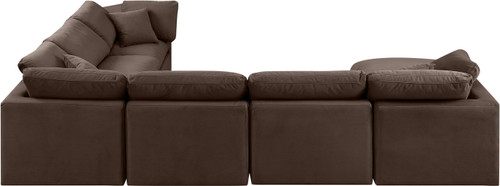 Indulge - Velvet 7 Piece Modular Sectional