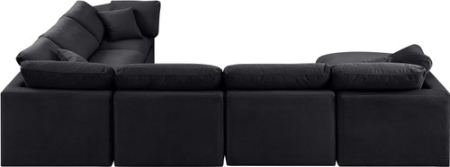 Indulge - Velvet 7 Piece Modular Sectional