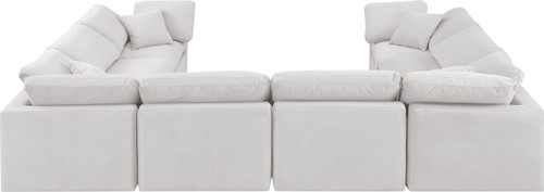 Indulge - Velvet 8 Piece Modular Sectional