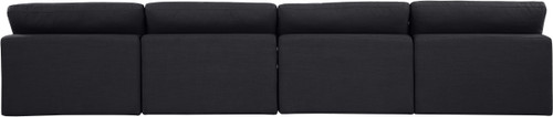 Comfy - Linen Modular Armless Sofa 4 Seats