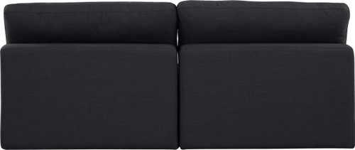 Comfy - Linen Modular Armless Sofa 2 Seats