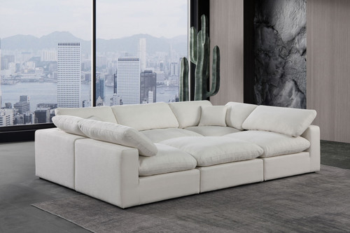 Comfy - 6 Piece Linen Sectional