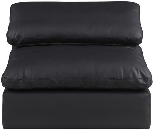 Comfy - Faux Leather Armless Chair