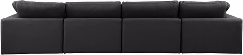 Comfy - Faux Leather Modular Sofa 4 Seats