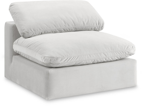 Comfy - Velvet Armless Chair