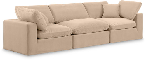 Comfy - Velvet Modular Sofa 3 Seats Comfy - Velvet Modular Sofa 3 Seats