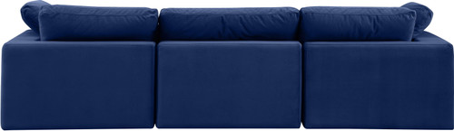 Comfy - Velvet Modular Sofa 3 Seats