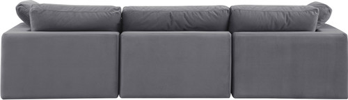 Comfy - Velvet Modular Sofa 3 Seats