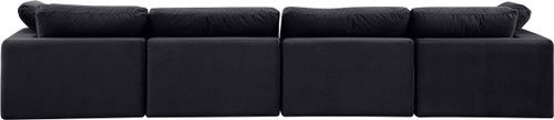 Comfy - Velvet Modular Sofa 4 Seats