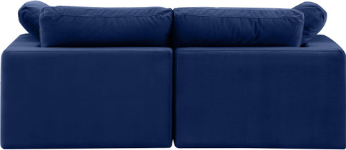 Comfy - Velvet Modular Sofa 2 Seats