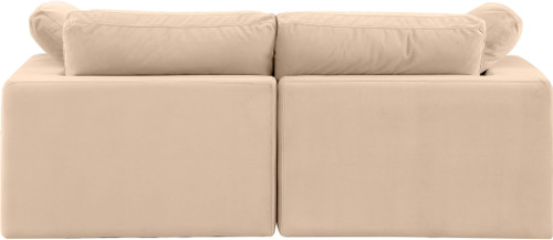 Comfy - Velvet Modular Sofa 2 Seats