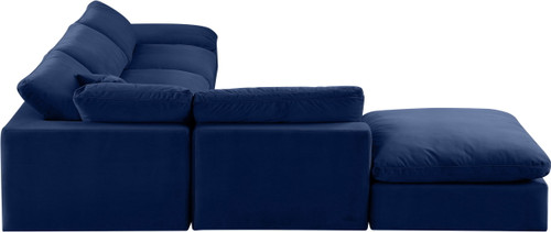 Comfy - 6 Piece Velvet Modular Sectional