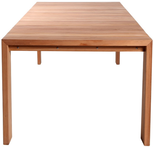 Tulum - Teak Outdoor Patio Dining Table - Natural
