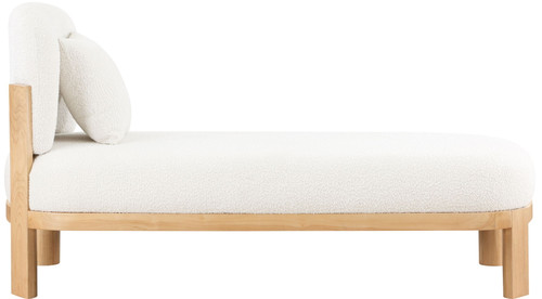 Maybourne - Chaise / Bench With Natural Frame