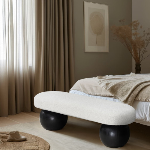 Bowie - Bench - Black Legs