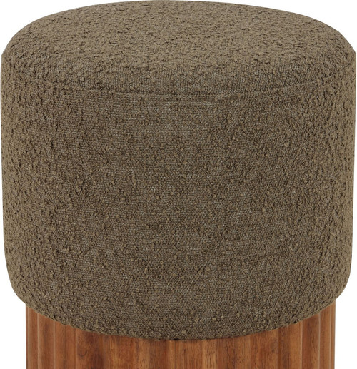 Veranda - Ottoman / Stool With Brown Base