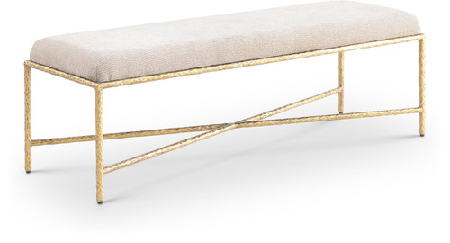 Valley - Bench With Gold Frame