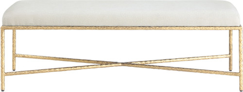 Valley - Bench With Gold Frame