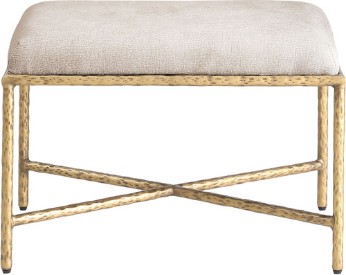 Valley - Bench With Gold Frame
