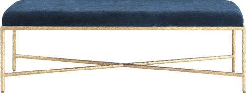 Valley - Bench With Gold Frame