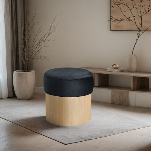 Nimes - Ottoman / Stool With Natural Base