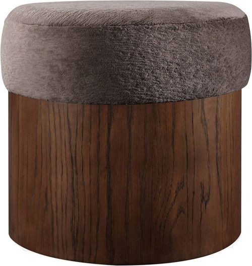 Nimes - Ottoman / Stool With Brown Base