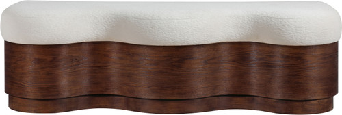 Savoy - Bench With Brown Base
