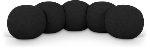 Apollo - Boucle Fabric Bench