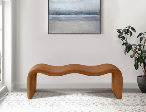 Willow - Faux Leather Bench