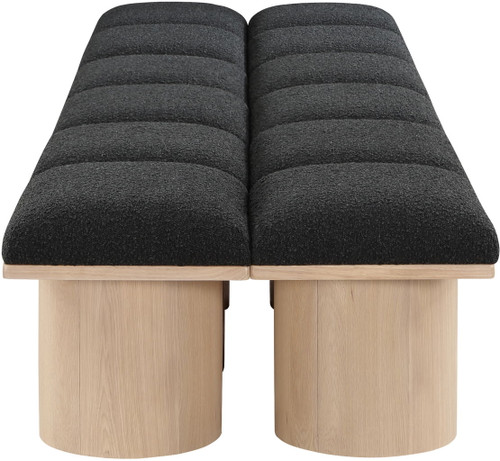 Pavilion - 12 Piece Modular Bench With Natural Base