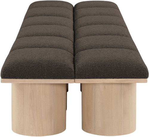 Pavilion - 12 Piece Modular Bench With Natural Base