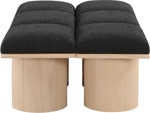 Pavilion - 6 Piece Modular Bench With Natural Base