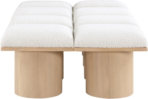 Pavilion - 8 Piece Modular Bench With Natural Base