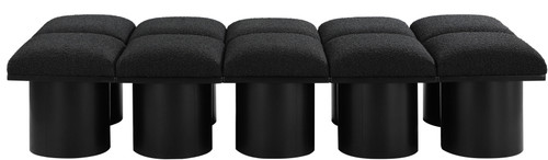 Pavilion - 10 Piece Modular Bench With Black Base