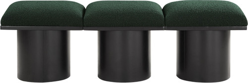 Pavilion - 3 Piece Modular Bench With Black Base