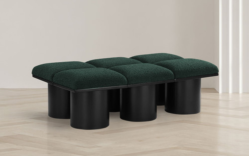 Pavilion - 6 Piece Modular Bench With Black Base