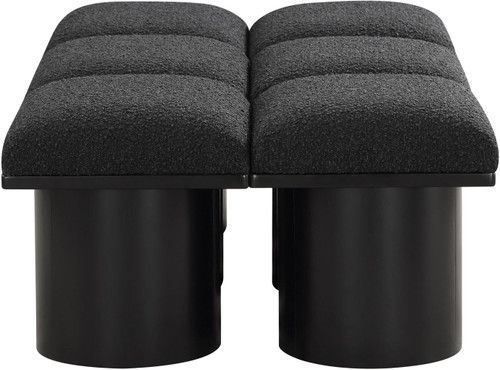 Pavilion - 6 Piece Modular Bench With Black Base