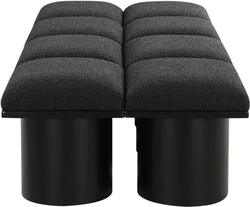 Pavilion - 8 Piece Modular Bench With Black Base