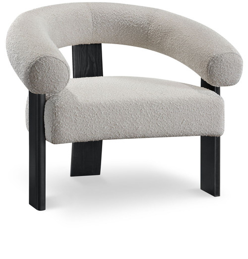 Winston - Accent Chair With Black Legs