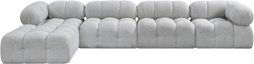 Ames - 5 Piece Fabric Modular Sectional