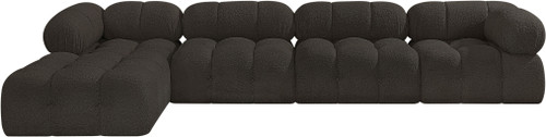 Ames - 5 Piece Fabric Modular Sectional
