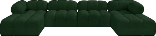 Ames - 6 Piece Fabric Modular U-Shaped Sectional