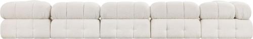 Ames - 7 Piece Boucle Fabric Modular Sectional