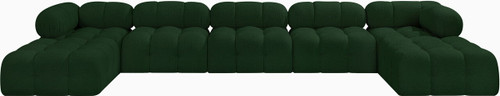 Ames - 7 Piece Fabric Modular U-Shaped Sectional