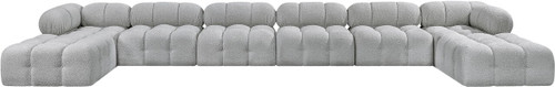 Ames - 8 Piece Fabric Modular Sectional