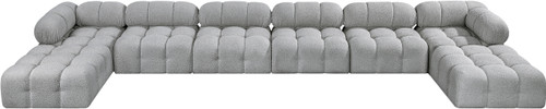 Ames - 8 Piece Fabric Modular Sectional