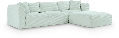 Shaggy - 4 Piece Modular Sectional